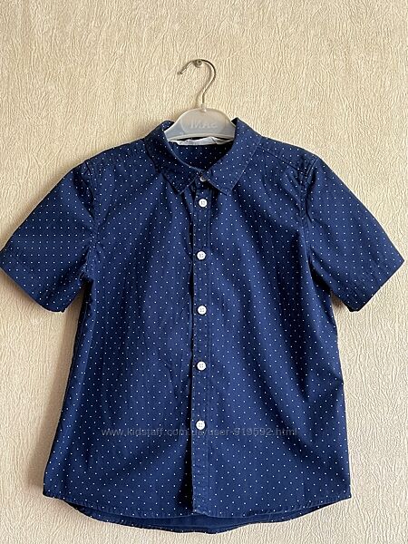 Сорочка з коротким рукавом, теніска для хлопчика H&M на 7-8 років