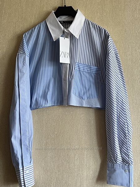 Укорочена сорочка, топ  Zara розмір XS