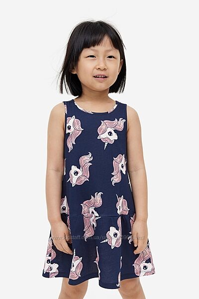 Сарафан h&m дівчинка 4-6 років 110-116 см зріст unicorn