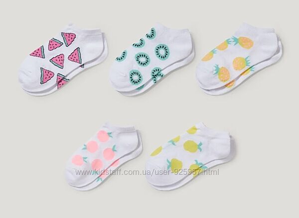 Носки низькі шкарпетки C&A р 31 32 33