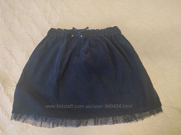 Спідничка з мікровільвету H&M в ідеальному стані на ріст 122/128