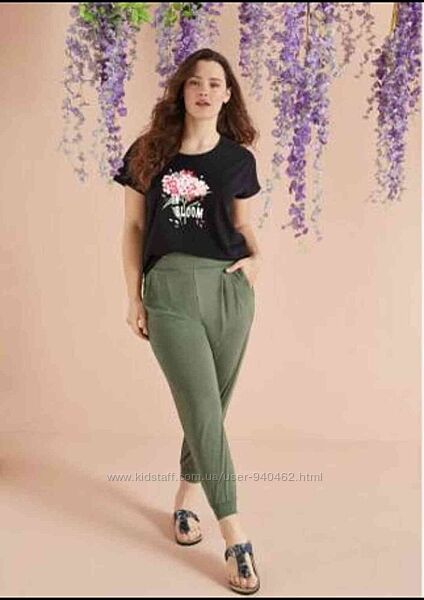 Лёгкие брюки с вискозы, гаремки Esmara,  XXL 52/54 евро