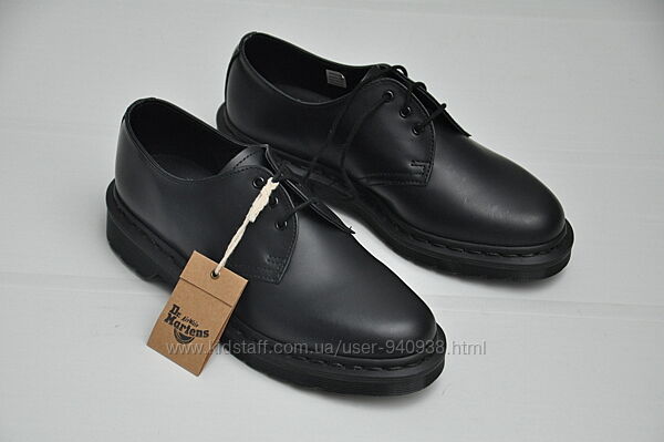 Кожаные туфли Dr. Martens. Оригинал. UK 6, EU 39 стелька 25,5 см.