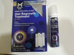 Members mark minoxidil 5 foam піна  стимуляція росту волосся та бороди