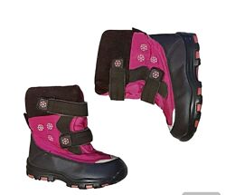 14,5см теплые термо-ботинки для девочки Канада