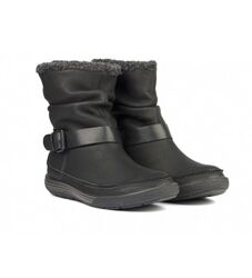 р.39 кожаные зимние ботинки Ecco на Gore-Tex