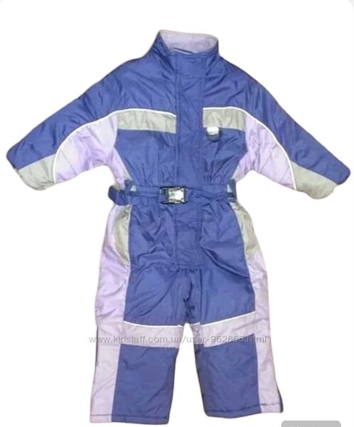 р.86-92, теплый лыжный термо-комбинезон Германия