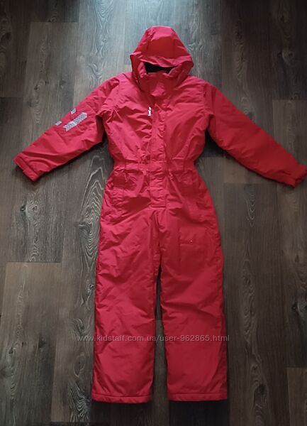 р.140, Decathlon теплый лыжный термо-комбинезон 