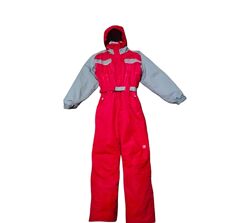 р.134-145, теплый лыжный термо-комбинезон Decathlon