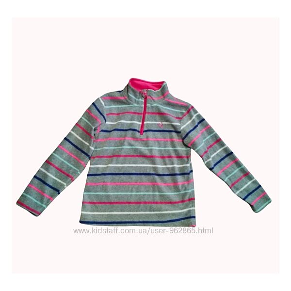 р.122 теплая флисовая кофта флиска