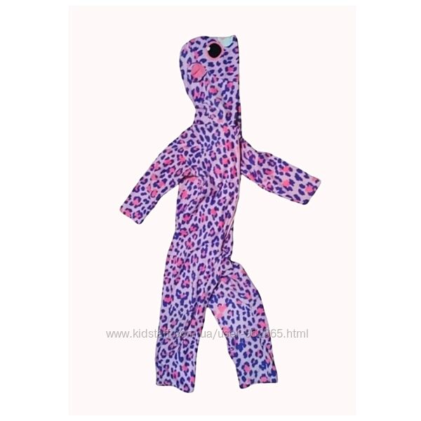 р.110-116 теплый флисовый человечек кигуруми