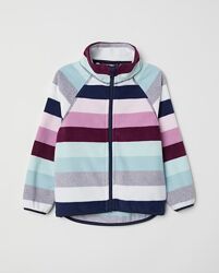 р.122-128, H&M теплая флисовая кофта флиска