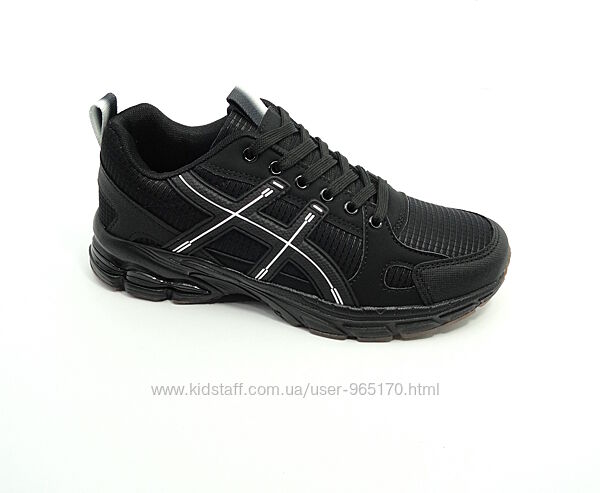 Чоловічі кросівки демісезонні чорного кольору 42, 43, 44 розмір