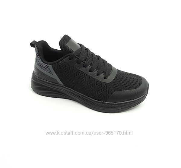 Кросівки демісезонні чорного кольору 36, 37, 38, 40, 41 розмір
