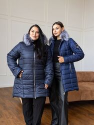 Жіноча зимова куртка-парка Софі. Розміри від 42 до 60