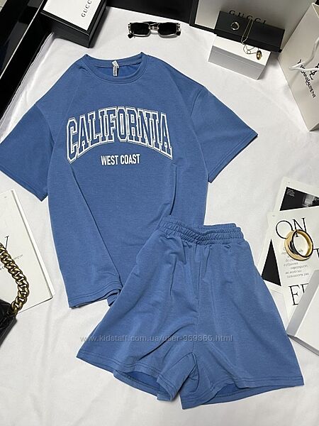 Костюм з шортами, двонитка