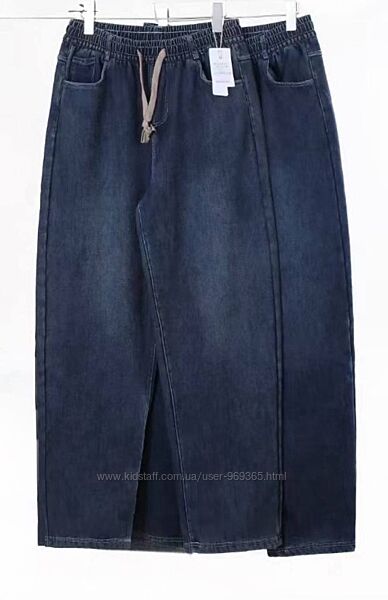 Жіночі стрейчеві джинси на хутрі. Розміри від 42 до 56