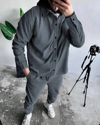 Вельветовий чоловічий костюм. Розміри вiд 46 до 56