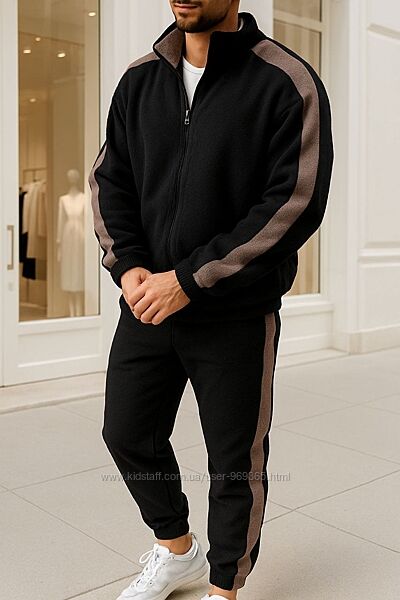 Теплий флісовий костюм. Розміри від 46 до 56