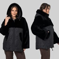 Жіноча шубка Шанталь. Розміри від 50 до 58