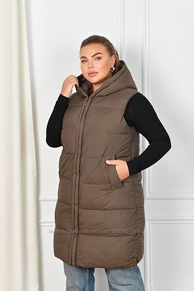 Жіночі жилетки. Розміри вiд 52 до 62