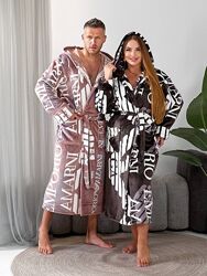 Халат унісекс, плюшик. Розміри вiд 42 до 56