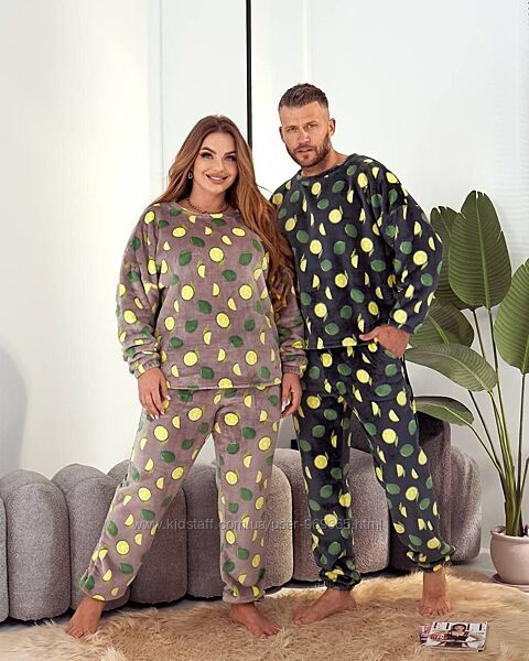Піжама унісекс, штани з прямим низом. Розміри від 46 до 56