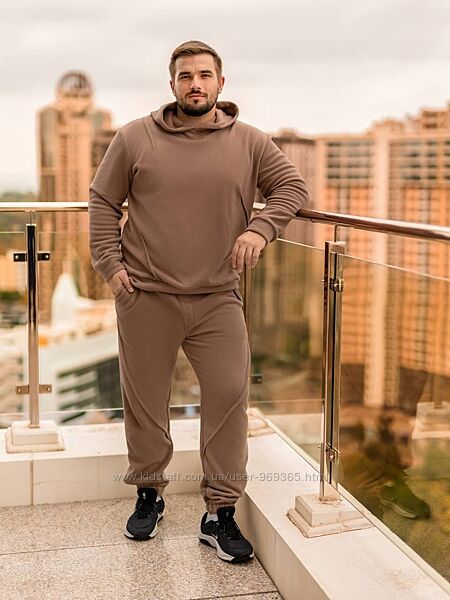 Костюм чоловічий худі та штани, фліс Полар. Розміри вiд 46 до 56