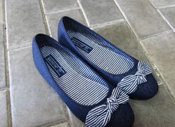 Джинсовые балетки мокасины Белста. Распродажа 36р.