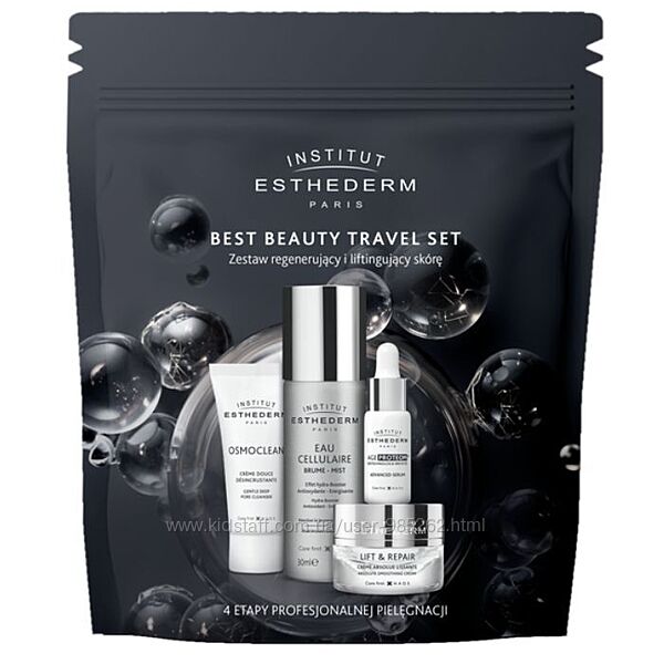 Institut Esthederm дорожній набір міні-продуктів travel Osmoclean lift mist