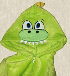 Комбінезон кігурумі дитячий Динозавр. Дитячий кігурумі Дракон. 