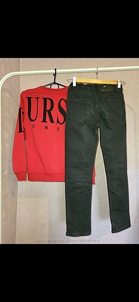 Світшот,  джинси р.140