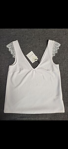 Майка з кружевом Mohito XS