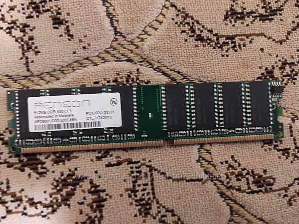 Память для ПК DDR 512MB 3200 400 MHz