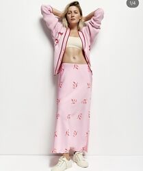 Спідниця сатин рожева