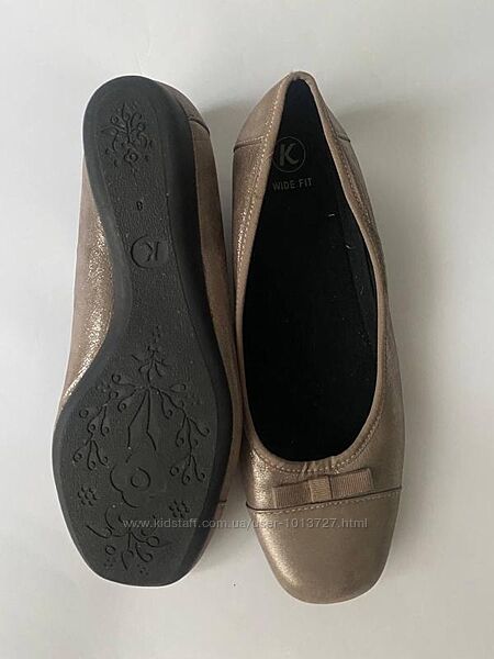 Комфортні шкіряні туфлі clarks 41,5/26.5-27