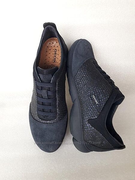 Замшеві фірмові кросівки Geox 40/26-26.5