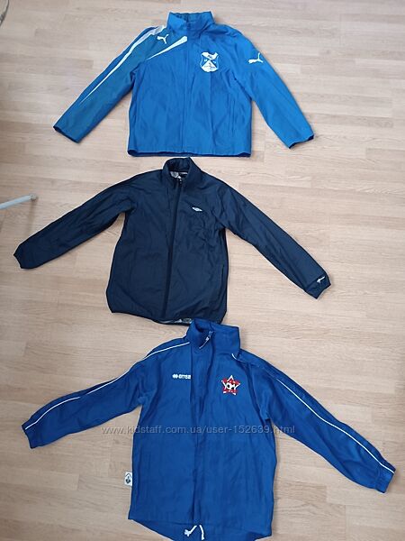 Дождевик, ветровка Puma, Umbro, р.164, 146