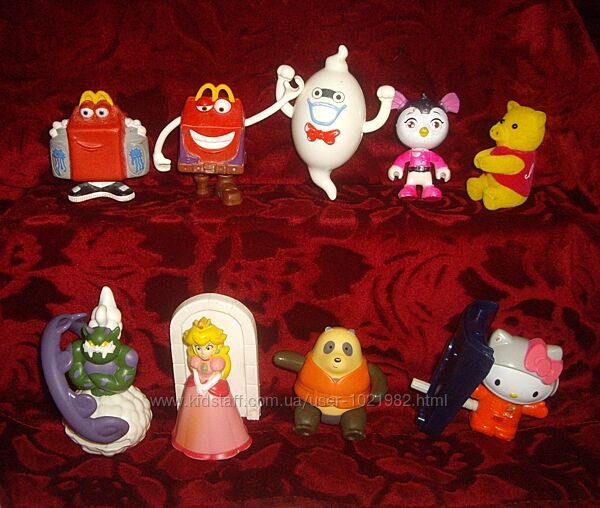  Игрушки из Макдональдса и не только