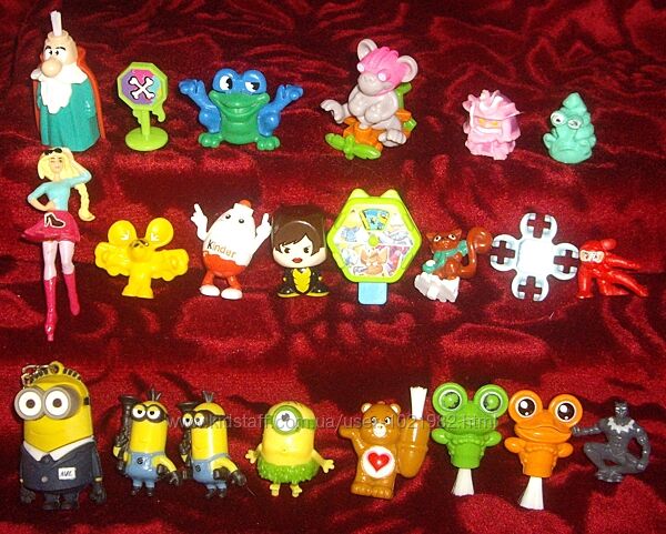 Игрушки из Киндера и не только