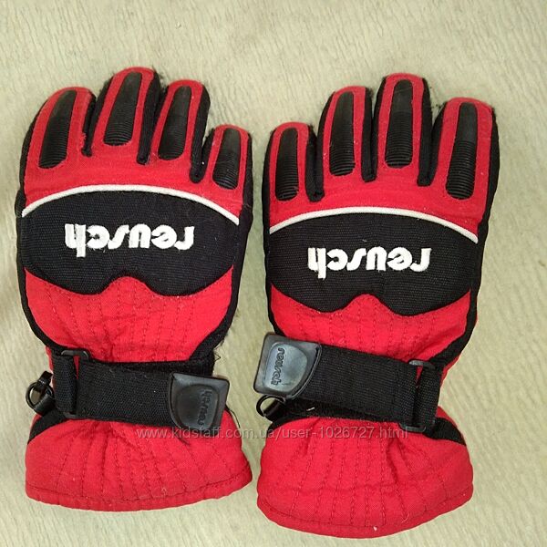 Горнолыжные перчатки Reusch 5р. 10-12 лет