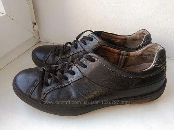 Кожаные кроссовки Ecco 37р.