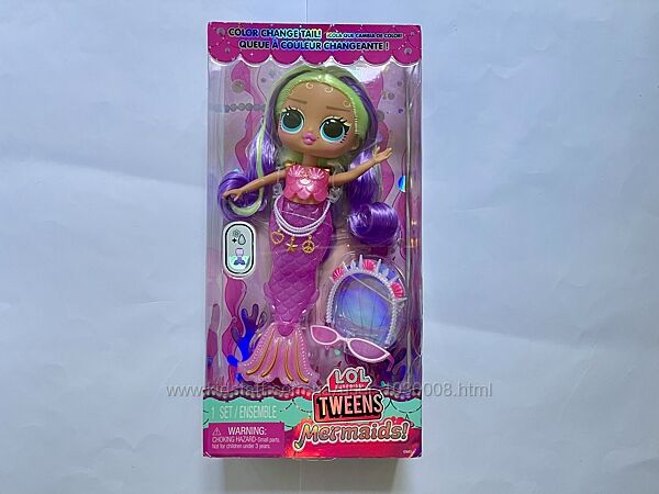 Лялька LOL Tweens Mermaids Cleo Clove Клео Клов нова оригінал США