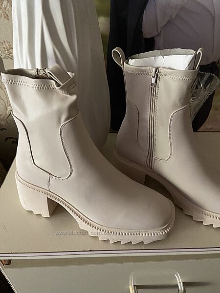 Сапоги  челси эко кожа демисезонные missguided