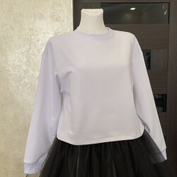 Жіночий світшот білий Five Stars 10748