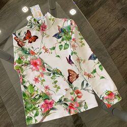 Дитяча водолазка  гольф метелики в квітах Five Stars 98р-164р