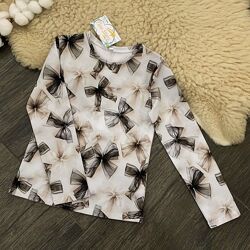 Дитячий реглан фатинові бантики Five Stars 128р