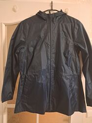 Куртка ветровка жіноча с капюшоном Decathlon, розмір L, колір синій