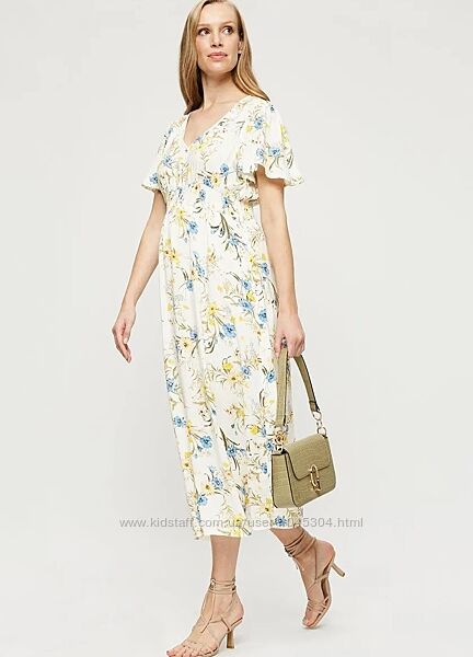 платье макси в цветочный принт Dorothy Perkins для беременных 