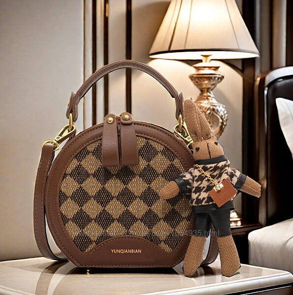 Кругла сумка з зайчиком Новинка 